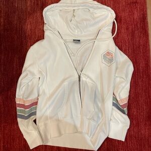MV Sport White Hoodie